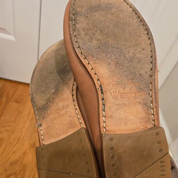Mens Weejuns GH Bass and Co. Size 8 Loafers Brown - Picture 9 of 11